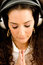 Free Attractive Woman With Headphones Stock Images - 8767304
