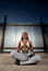 Free African-American Woman Meditating Royalty Free Stock Photography - 8792077
