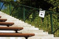 Free Restroom Sign & Stairs Royalty Free Stock Images - 889849