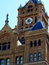 Free Sandstone Building Windows And Clock Tower Stock Photos - 881223
