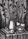 Free Hand-drawn Still Life Stock Photo - 8808150