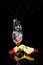 Free Fruit Falling Into Water Stock Images - 8821174