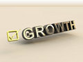 Free Checkbox In 3D And Growth Text Stock Photos - 8836013