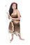 Free Pretty Asian Girl In Animal Skin With Bow Royalty Free Stock Images - 8834709