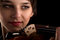 Free Violin Playing Closeup Royalty Free Stock Images - 8865999