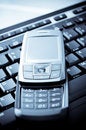 Free Phone And Keyboard Stock Images - 8876454