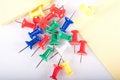 Free Post-it Note With Pin Stock Image - 8879241