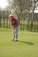 Free Female Golfer Putting Royalty Free Stock Image - 8872906
