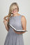 Free Portrait Of Beautiful Blonde Woman Stock Photography - 8887572