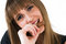 Free Girl Taste Chocolate Royalty Free Stock Photos - 8888828