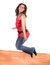 Free Jumping In Joy Royalty Free Stock Photography - 8893077