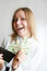 Free Woman, Showing Money Royalty Free Stock Photography - 8893177