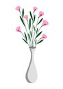 Free Pink Flower In A Vase Royalty Free Stock Photography - 8906057