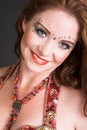 Free Belly Dancer In Red Stock Images - 8907944
