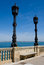 Free Pair Of Wrought Iron Lights Agaist Blue Sky Royalty Free Stock Photos - 8902508