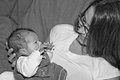 Free Young Woman With Infant Stock Photography - 8912352