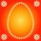 Free Banner In The Form Of An Easter Egg Royalty Free Stock Image - 8911076