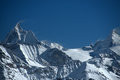 Free Plumes On The Matterhorn And Dent D Herens Royalty Free Stock Photo - 8923905