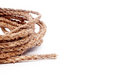 Free A Coil Of Rope On White With Space For Copy Stock Photos - 8926183