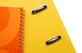 Free Yellow Binder And Orange Agenda Detail Stock Photos - 8926633