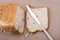 Free Bread In Piece With Knife Royalty Free Stock Photo - 8920685