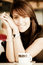 Free Smiling Woman With A Cup Of Coffee Royalty Free Stock Photos - 8923488
