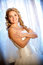 Free Bride By The Window Royalty Free Stock Photos - 8924668