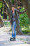 Free Rollerblade Girl Stock Photos - 8936713