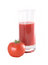Free Glass With Juice And A Tomato Stock Photography - 8938382