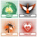 Free Four Grunge Frames Stock Photo - 8947280