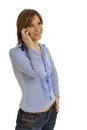 Free Girl At Phone Royalty Free Stock Photos - 8958308