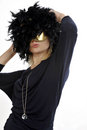 Free Lady With Mask Stock Image - 8958691