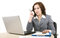 Free Woman With Laptop Royalty Free Stock Photos - 8950488