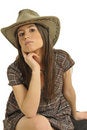 Free Young Cow-girl Royalty Free Stock Images - 8960159