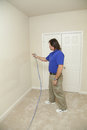 Free Painter Spray Painting Royalty Free Stock Photos - 8969478