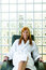 Free Woman On A Deckchair Stock Image - 8964321
