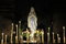 Free Statues Of Saint Marie With Candle Light Royalty Free Stock Image - 8964936
