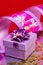 Free Violet Gift Box Stock Image - 8968081