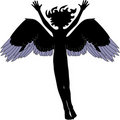 Free Flight Of An Angel Stock Image - 8971661