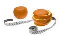 Free Grapefruits And A Measuring Tape Royalty Free Stock Photo - 8974185