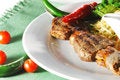 Free Hot Meat Dish - Shashlik Stock Photo - 8974530