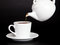 Free Pour Tea From The Teapot Into The Cup Stock Photography - 8970462