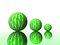 Free Green 3d Watermelon Royalty Free Stock Photos - 8970958