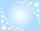 Free Blue Bubbles Illustration Royalty Free Stock Images - 8979329
