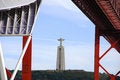 Free Christ Rei Statue From The Bridge Royalty Free Stock Photography - 8981517