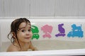 Free Little Girl Take A Bath Royalty Free Stock Photo - 8982275