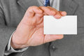 Free Paper Card In Hand Stock Photos - 8984523