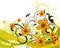 Free Floral Abstract Background Royalty Free Stock Photography - 8981137