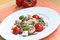 Free Mozzarella With Mushrooms , Mint Ant Baked Cherry Stock Images - 8984454