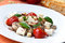 Free Mozzarella With Mushrooms , Mint Ant Baked Cherry Stock Photography - 8984462